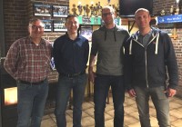 Der Vorstand v.l.: J&uuml;rgen Mertens (2.Vorsitzender), Bernhard Theissen (1.Vorsitzender), Thomas Moeris (Gesch&auml;ftsf&uuml;hrer) und Stefan Theissen (Kassierer)